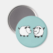 XX- Funky Sheep Magneet (Voorkant / Achterkant)