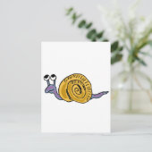 XX- Funky Snail Briefkaart (Staand voorkant)