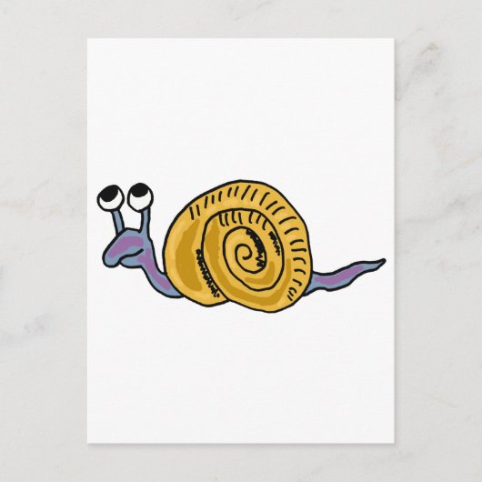XX- Funky Snail Briefkaart (Voorkant)