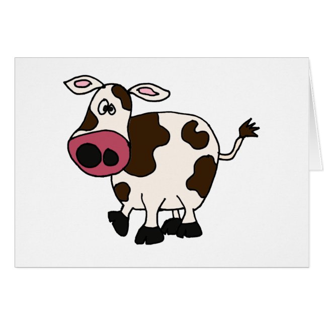XX- Funny Cow Design (Voorkant Horizontaal)