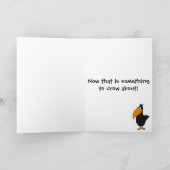 XX- Funny Crow Design Kaart (Binnen)