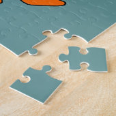 XX- Funny Dancing Duck Cartoon Legpuzzel (Zijkant)