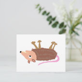 XX- Funny Dead Possum Roadkill-Cartoon Briefkaart (Staand voorkant)