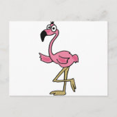 XX- Funny Flamingo Briefkaart (Voorkant)