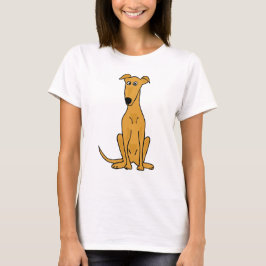 XX- Funny Greyhound Dog Cartoon T-shirt
