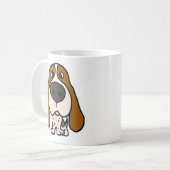XX- Funny Hound Dog Koffiemok (Voorkant links)