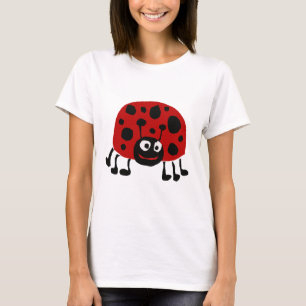 XX- Funny Ladybug Primitive Art T-shirt