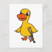 XX- Funny Lame Duck Cartoon Briefkaart (Voorkant)