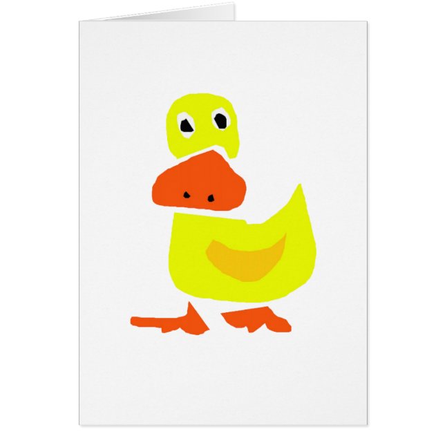 XX- Funny Primitive Art Duck (Voorkant)