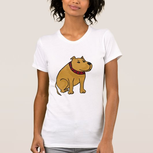 XX- Funny Puppy Dog Cartoon T-shirt (Voorkant)
