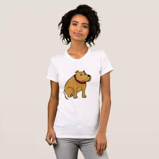 XX- Funny Puppy Dog Cartoon T-shirt (Voorkant volledig)