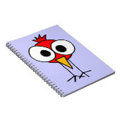 XX- Funny Redbird Cartoon Notitieboek (Rechterzijde)
