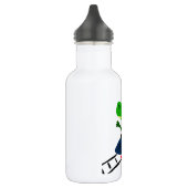 XX- Funny T-rex Dinosaur over Roller Onderzetter A Waterfles (Links)