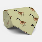 XX- Gekke Goose Cartoon Stropdas (Opgerold)