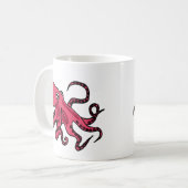 XX- Geweldige octopus Koffiemok (Voorkant links)