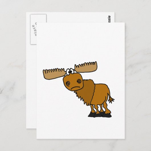 XX- Goofy Moose Design Briefkaart (Voorkant / Achterkant)
