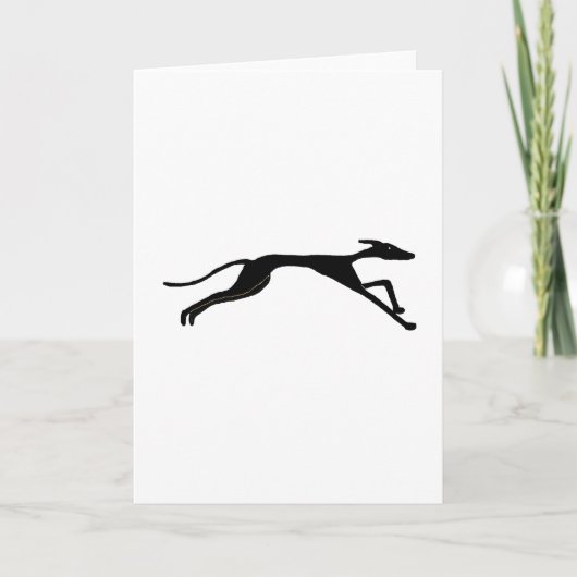 XX- Greyhound Racing Design Kaart (Voorkant)