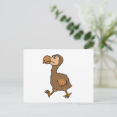 XX- Hilarious Dodo Bird Design Briefkaart (Staand voorkant)