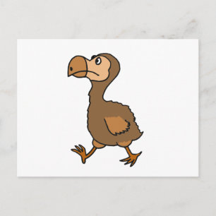 XX- Hilarious Dodo Bird Design Briefkaart