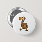 XX- Hilarious Dodo Bird Design Ronde Button 5,7 Cm (Voorkant /achterkant)