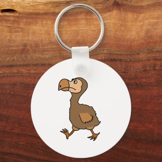 XX- Hilarious Dodo Bird Design Sleutelhanger (Voorkant)