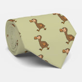 XX- Hilarious Dodo Bird Design Stropdas (Opgerold)