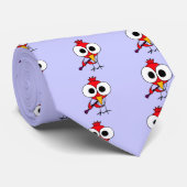 XX- Kardinaal Bird Palling Clarinet Cartoon Stropdas (Opgerold)