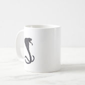 XX- King Cobra Snake Design Koffiemok (Voorkant links)