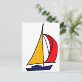 XX- Kleurschip Briefkaart (Staand voorkant)