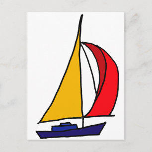 XX- Kleurschip Briefkaart