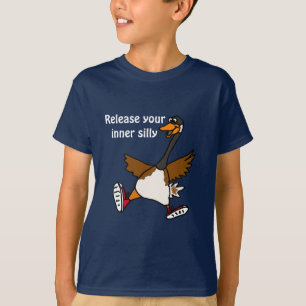 XX- Laat uw binnenkant Gekke los - Goose T-shirt