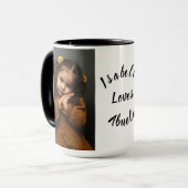 XX Loves Abuela Mug Mok (Voorkant links)