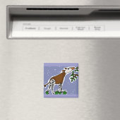 XX- Okapi Art Cartoon Magneet (Insitu (Vaatwasser))