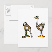 XX- Ostrips in de zand Briefkaart (Voorkant / Achterkant)