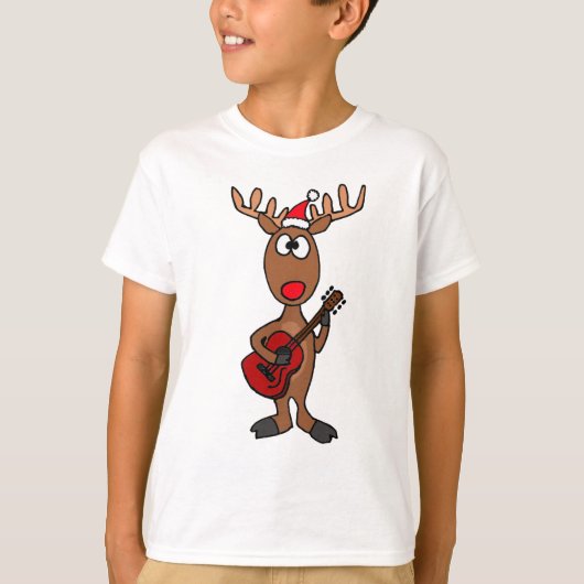 XX- rendiergitaar T-shirt (Voorkant)