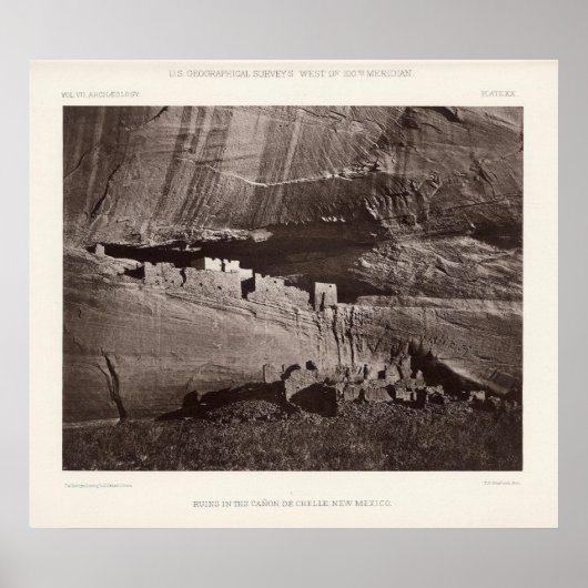 XX Ruins, Canon de Chelle, New Mexico Poster (Voorkant)