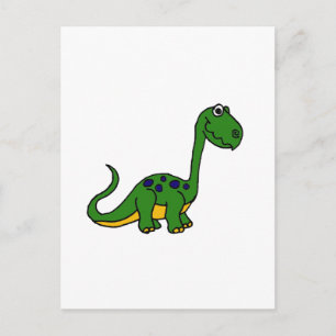 XX- Schattige Cute Dinosaur Cartoon Briefkaart