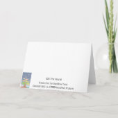 XXI de Wereld Kaart (Achterkant)