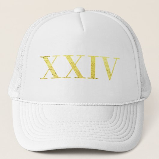 XXIV 24K Gold Trucker's Pet (Voorkant)