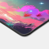 XXL Desktop Muismat voor Computer Galaxy Llama Bureaumat (Hoek)