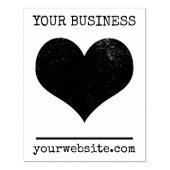 XXL Groot Zakelijk Logo Website Aangepast Rubberstempel (Afrduk)