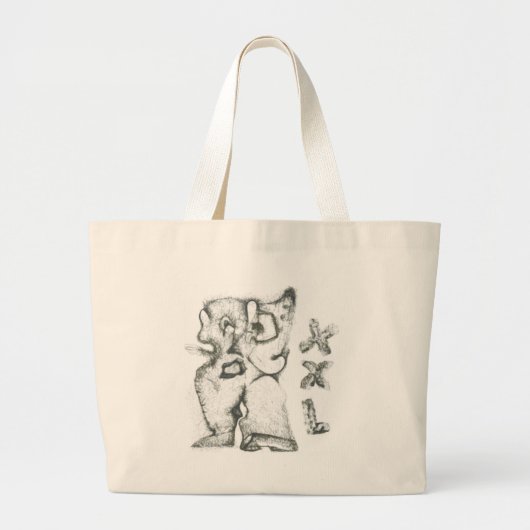 XXL GROTE TOTE BAG (Voorkant)