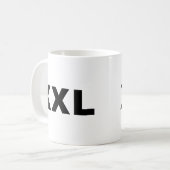 XXL KOFFIEMOK (Voorkant links)