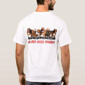 XXL RED NOSE PITBULL T SHIRT - RCK PITBULLS (Achterkant)