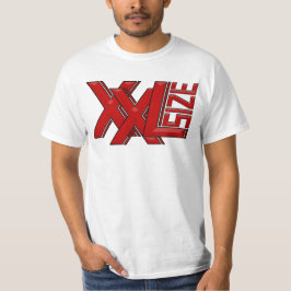 XXL Size special Design in red colour for big body T-shirt