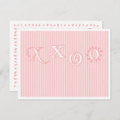 xxoo briefkaart (Voorkant / Achterkant)