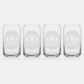 XXX blikbril Blikvorm Glas (Achterkant)