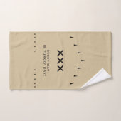 "XXX ELKE DAG IS TURKIJE DAG!" Bowling Ball Towel Handdoek (Handdoek)