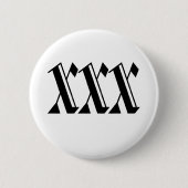 XXX RONDE BUTTON 5,7 CM (Voorkant)