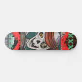 XXX Skeleton Pirate Skateboard (Horizontaal)
